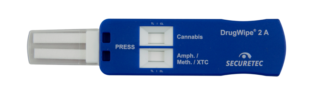 DrugWipe® A drug test can be used for trace detection on all surfaces and also to verify drug consumption.