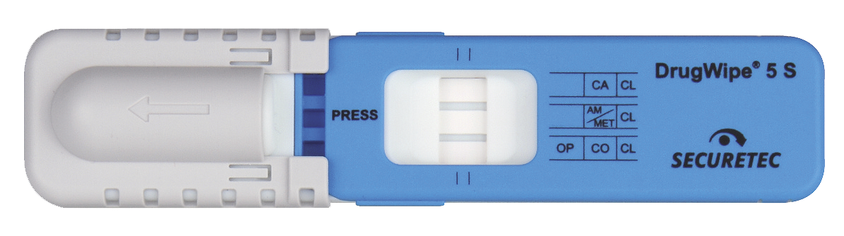 Test salivaire de dépistage de drogues DrugWipe® S - Securetec