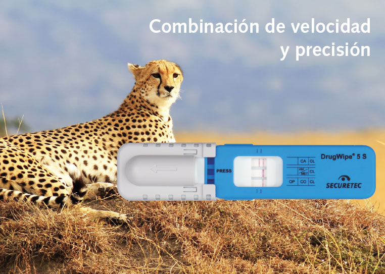 DrugWipe® – Confirmación precisa de sospechas de consumo de drogas