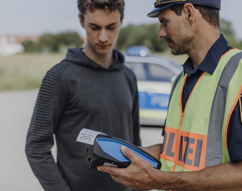 WipeAlyser tragbares Analysegerät für den Nachweis von Drogen mit DrugWipe