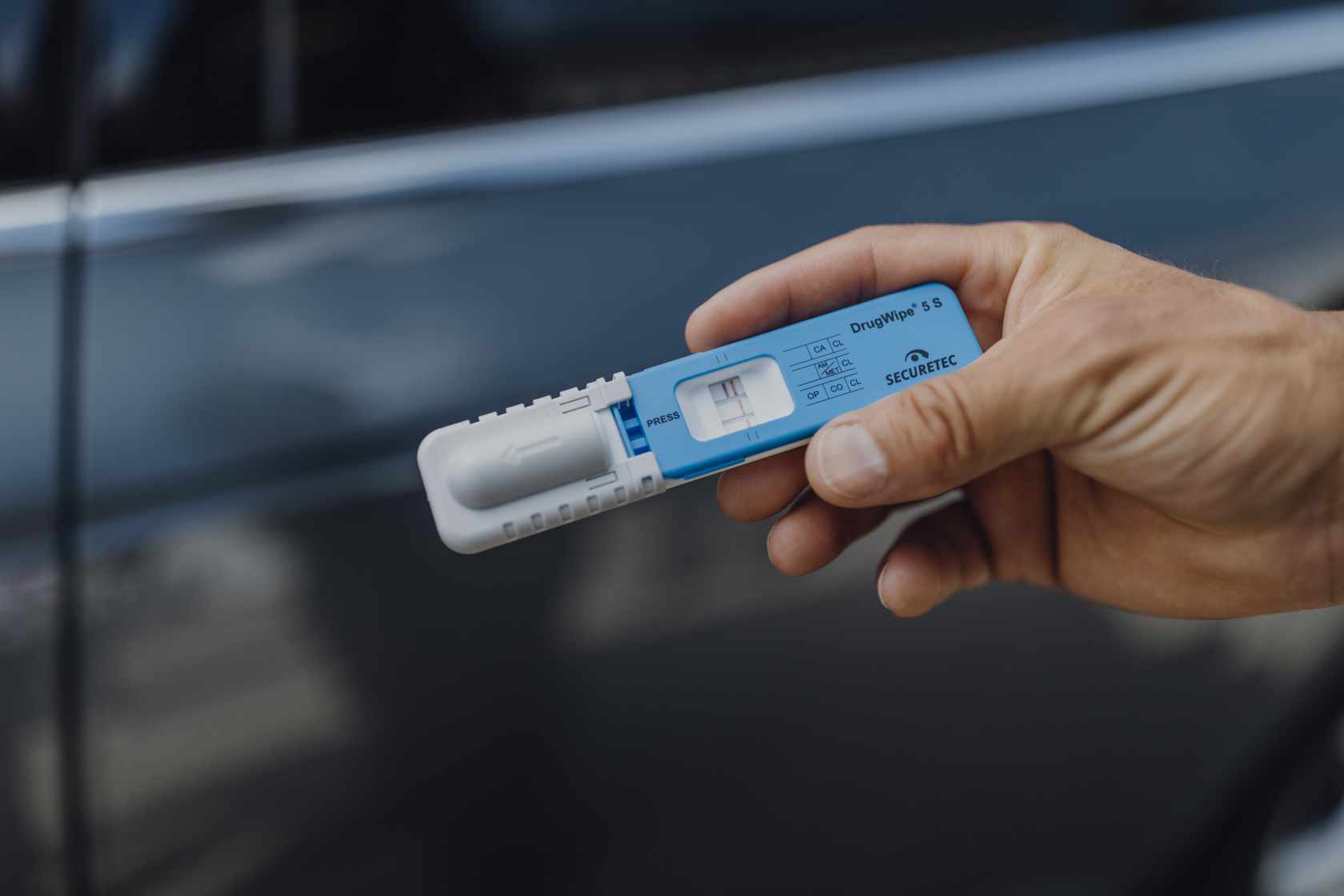 Test de drogas con saliva DrugWipe® S - Securetec Detektions-Systeme AG