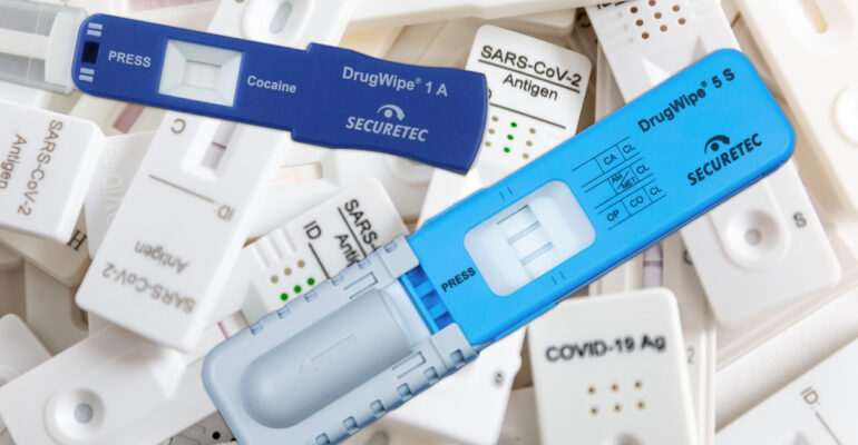 Speicheltest Drogen DrugWipe S - Securetec Detektions-Systeme AG