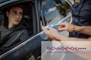 Roadpol Safety Days Drogentests an Autofahrern