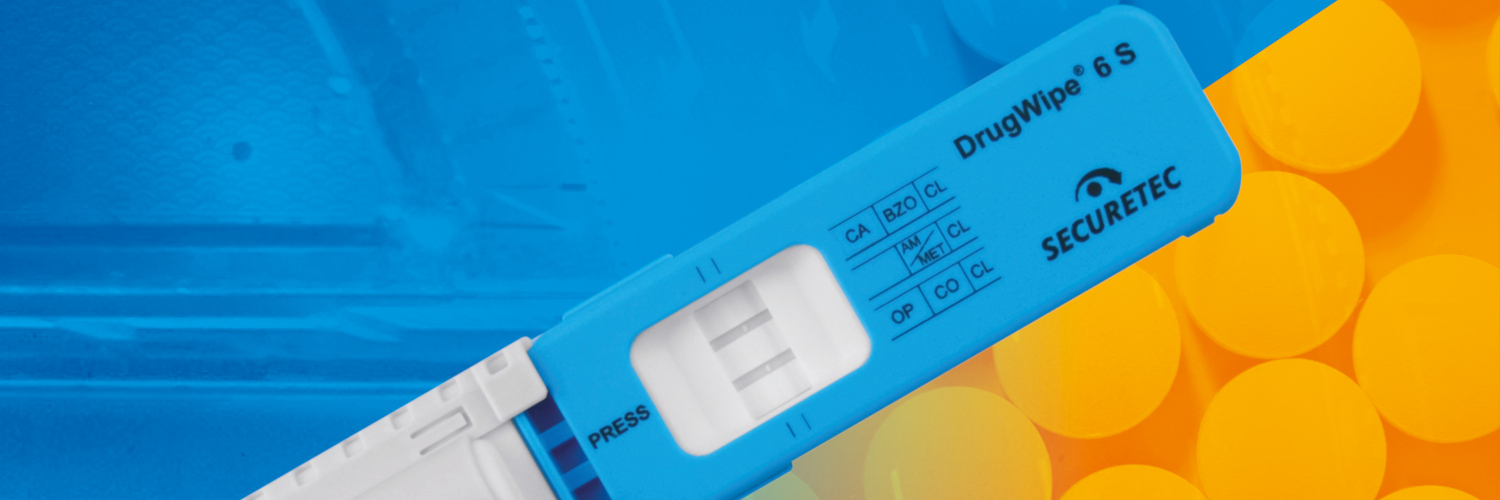 Drogenschnelltest DrugWipe S605G - 6 Drogengruppen in 5 Minuten