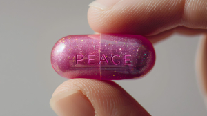 Rosafarbige Peacepille mit PCP