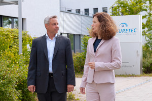 Vorstände der Securetec AG_Verena Zimmermann und Stefan Masur